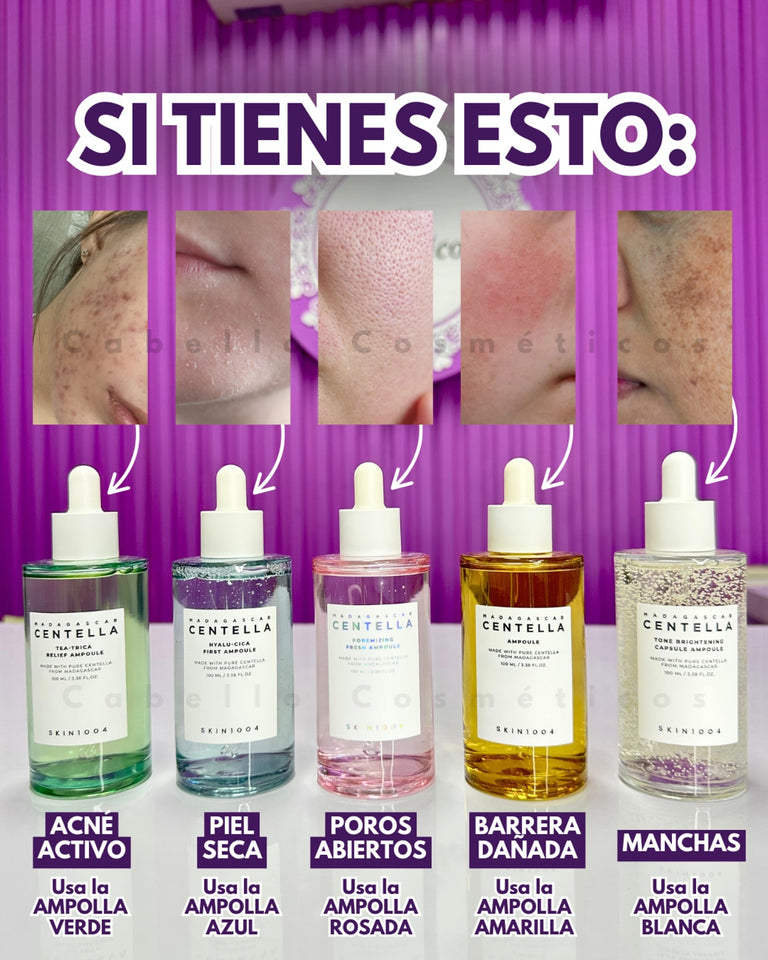 KR123-Kit de Ampollas de Centella Madagascar