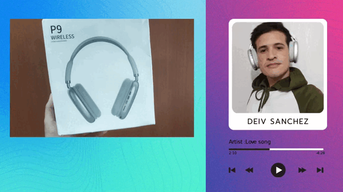 AUDIFONOS P9 PLUS MAX