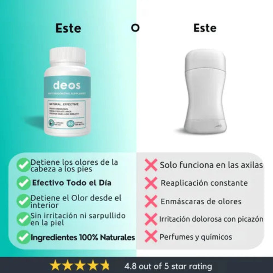 DEOS PREMIUM -DESODORANTE INTERNO 30 CAPSULAS