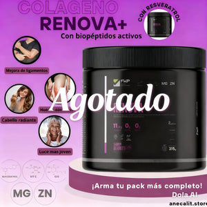 Colageno Original Renova + mascarilla facial + bolsa de renova