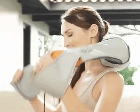 🔥 MASAJEADOR CERVICAL Y HOMBROS CON TERAPIA DE CALOR 🔥 INALAMBRICO