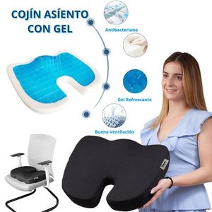 Cojín de Gel Ortopédico Flexible y Confortable